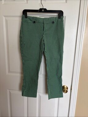 Women’s Green Patterned Pants